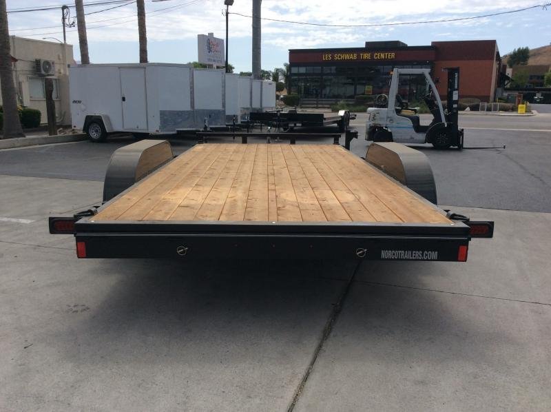 2024 Innovative Trailer Mfg. 83" x 16' Economy Wood Car Hauler Flatbed Trailer