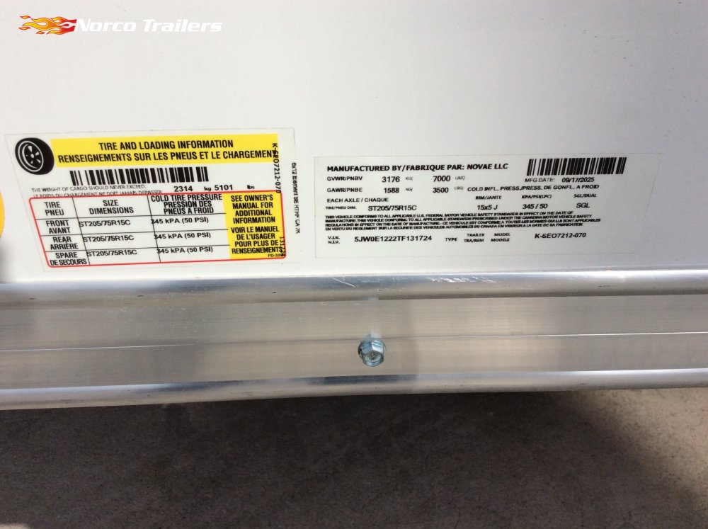 2024 Look Element 6' x 12' Enclosed Cargo Trailer