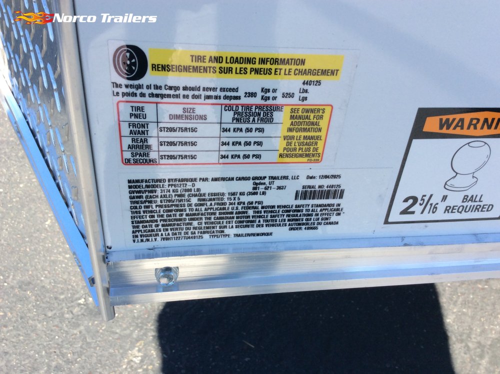 2026 Haulmark 6' x 12' PASSPORT Enclosed Cargo trailer