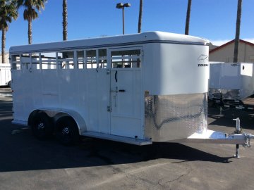 2026 Thuro-bilt 8.5' x 17' WRANGLER STOCK Livestock trailer