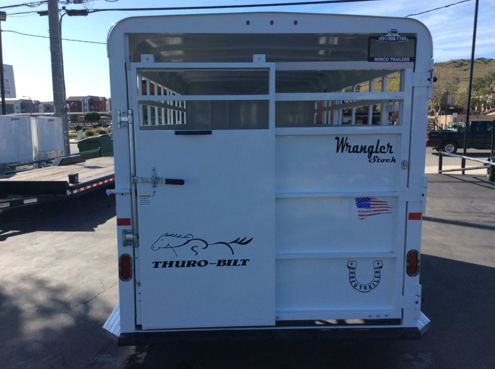 2026 Thuro-bilt 8.5' x 17' WRANGLER STOCK Livestock trailer