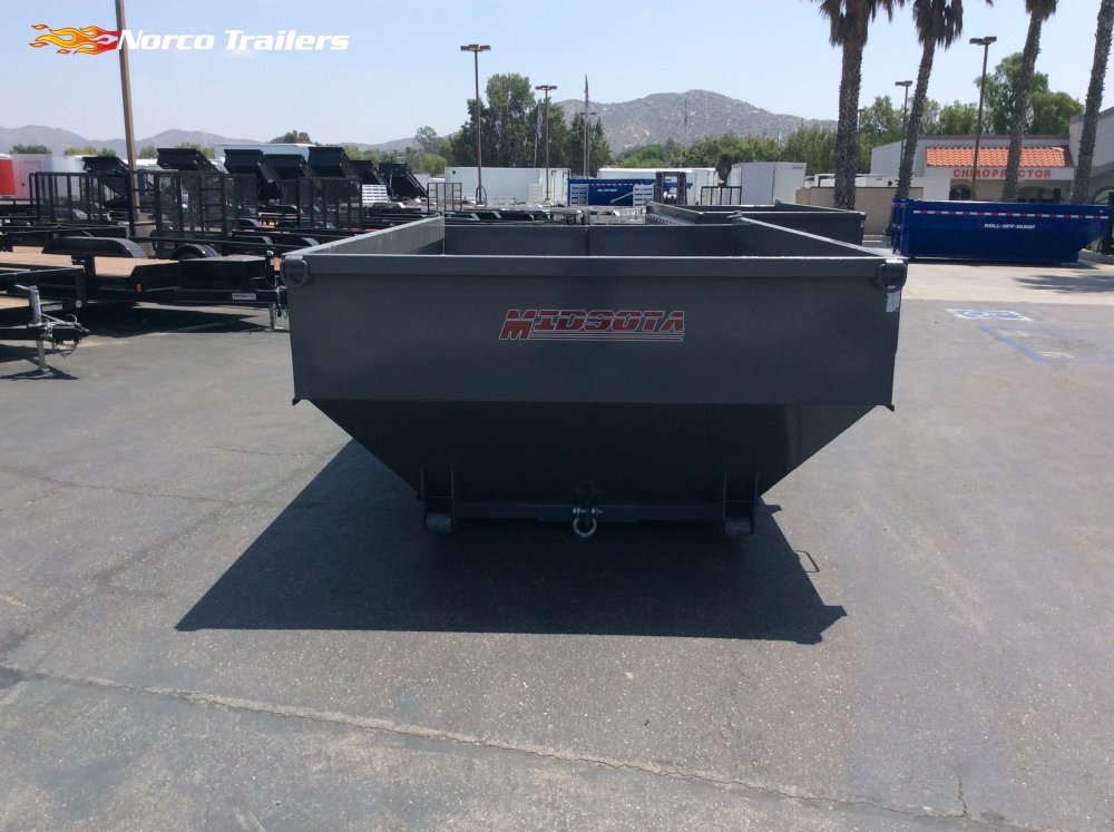 82"x14' Midsota 82 X 14 ROLL OFF BIN 15.5 CU YARD Roll Off Bin