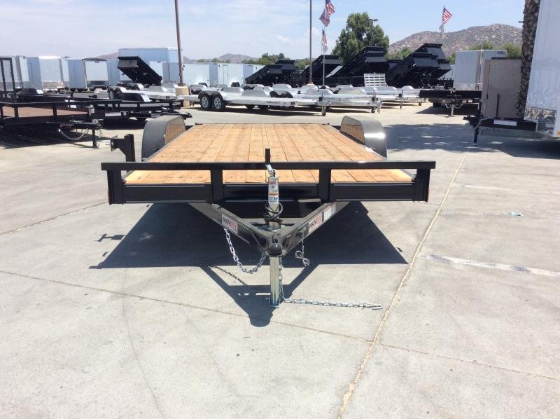 2024 Innovative Trailer Mfg. 83" x 16' Economy Wood Car Hauler Flatbed Trailer