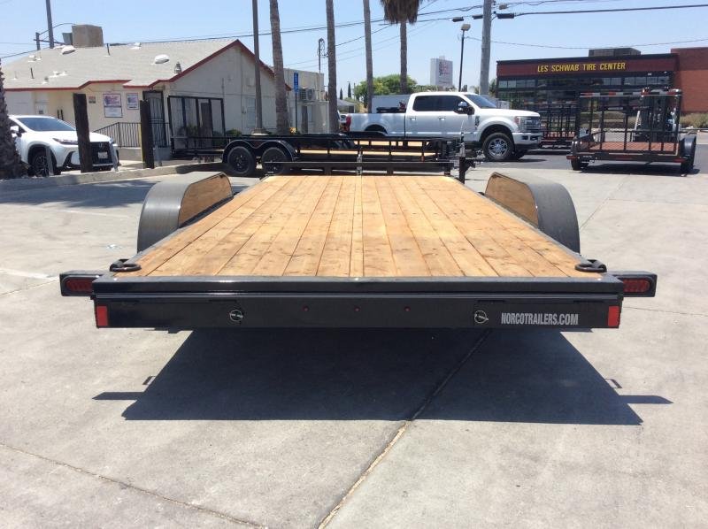 2024 Innovative Trailer Mfg. 83" x 16' Economy Wood Car Hauler Flatbed Trailer