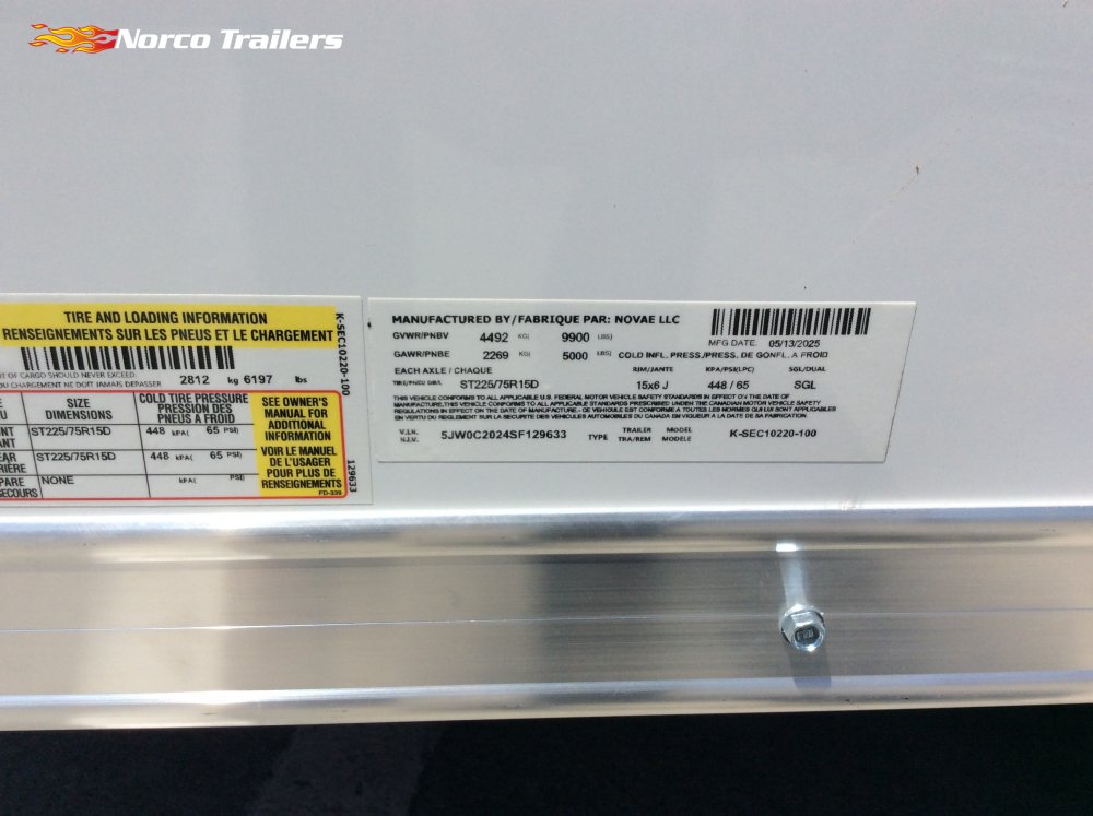 2025 Look Trailers 8' 5" x 20' ELEMENT SE Car/Racing trailer