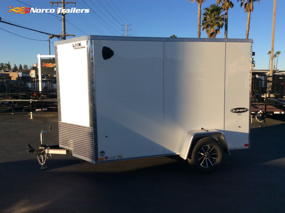 2026 Look 6' x 10' ELEMENT SE Enclosed Cargo trailer