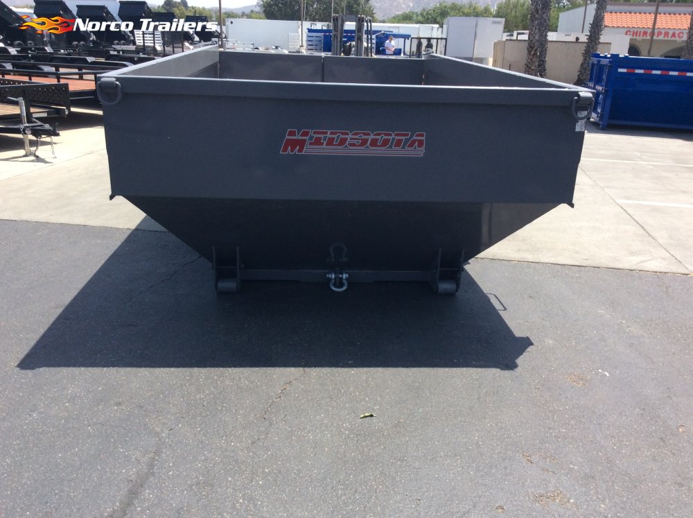 82"x14' Midsota 82 X 14 ROLL OFF BIN 15.5 CU YARD Roll Off Bin