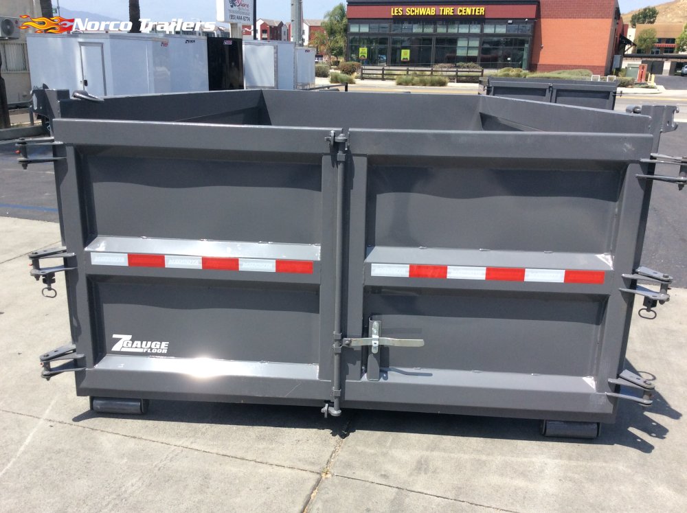 82"x14' Midsota 82 X 14 ROLL OFF BIN 15.5 CU YARD Roll Off Bin