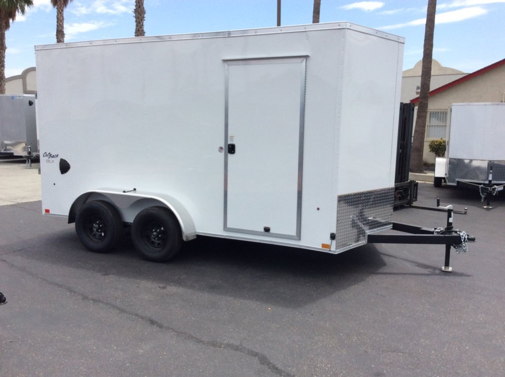 2027 Pace American 7' x 14' OB DLX Enclosed Cargo trailer