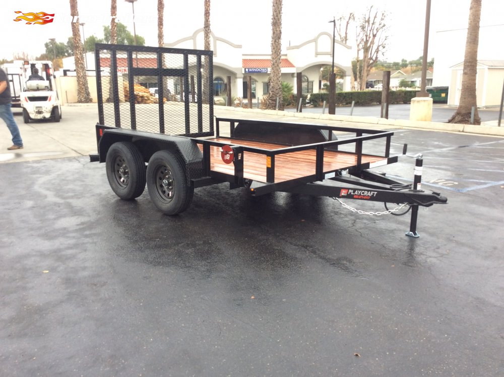 2025 Sun Country Playcraft 77" x 10' Tandem Utility Trailer