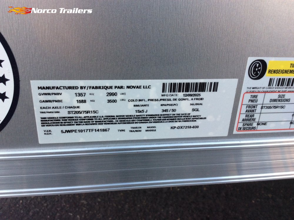 2026 Pace American 6' x 10' OUTBACK DELUXE Enclosed Cargo trailer