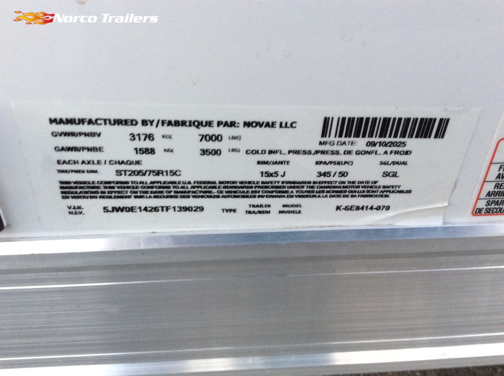 2026 Pace American 7' x 14' CARGO SPORT Concession trailer