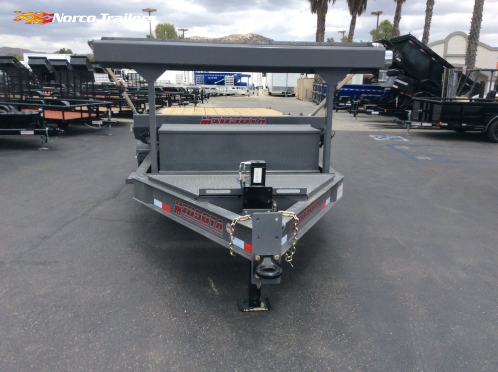 2026 Midsota 82" x 16' ROLL OFF CARRIER Dump trailer