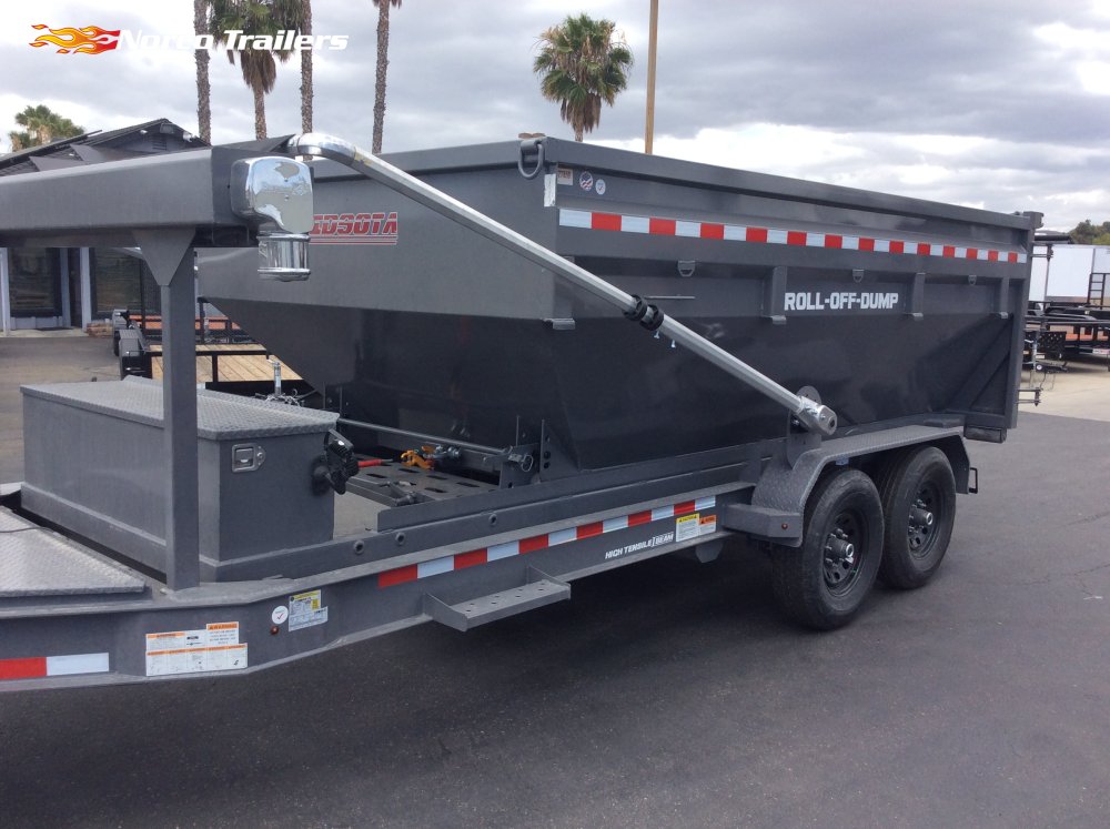 2026 Midsota 82" x 16' ROLL OFF CARRIER Dump trailer