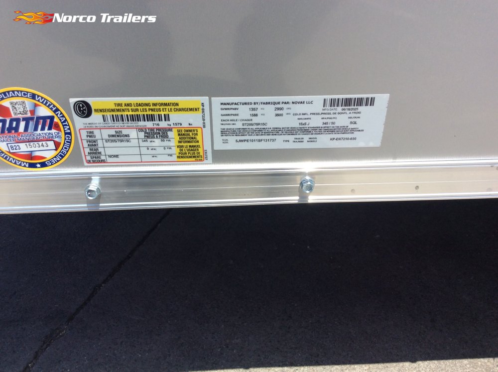 2025 Pace American OB DLX Enclosed Cargo