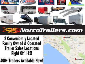 2026 Pace American OBV DLX 5' x 8' Enclosed Cargo Trailer