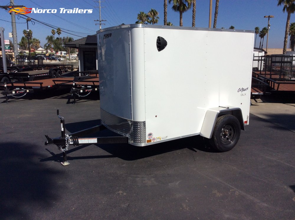 2026 Pace American OBV DLX 5' x 8' Enclosed Cargo Trailer