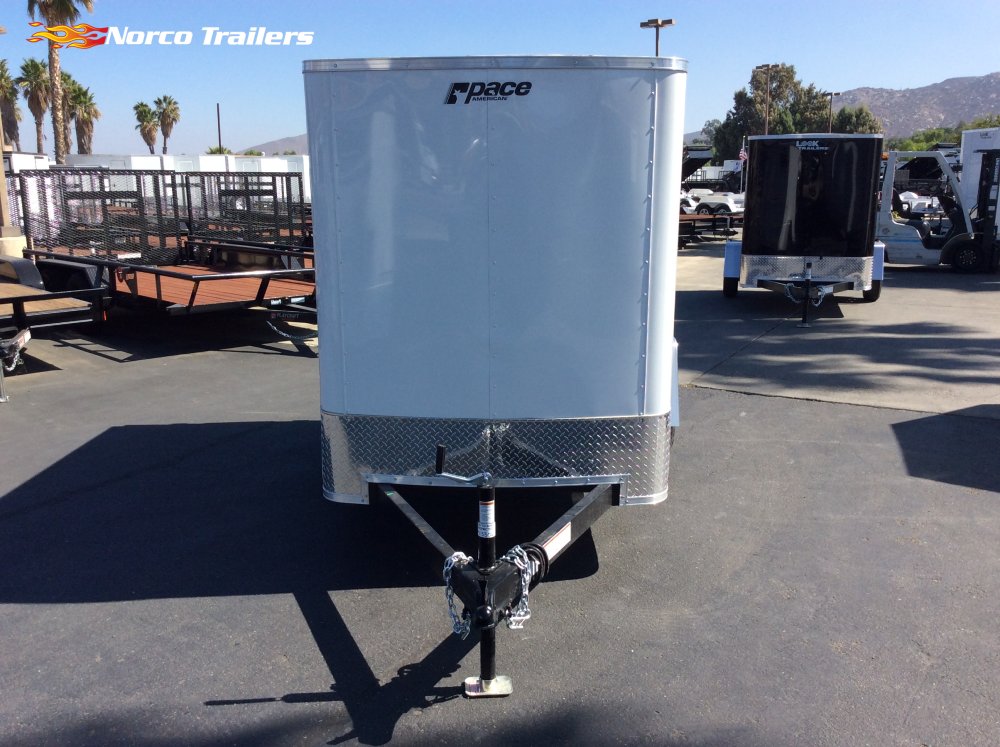 2026 Pace American OBV DLX 5' x 8' Enclosed Cargo Trailer