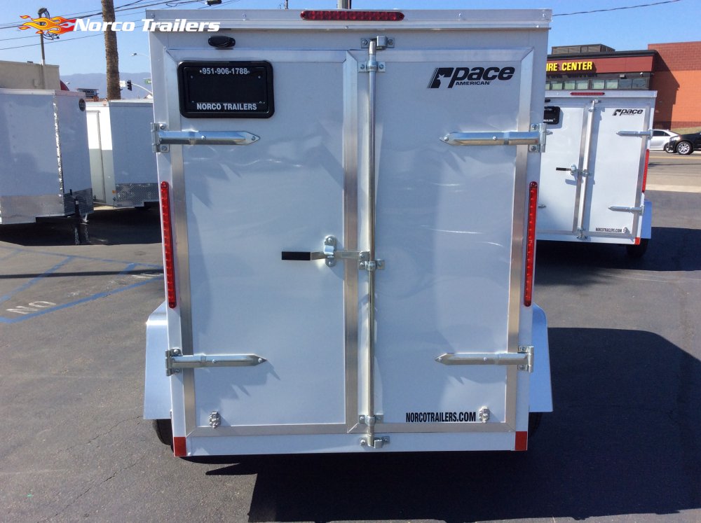 2026 Pace American OBV DLX 5' x 8' Enclosed Cargo Trailer