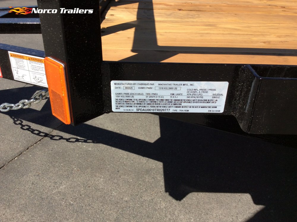 2026 Innovative Trailer Mfg 4' x 6' UTILITY Utility trailer