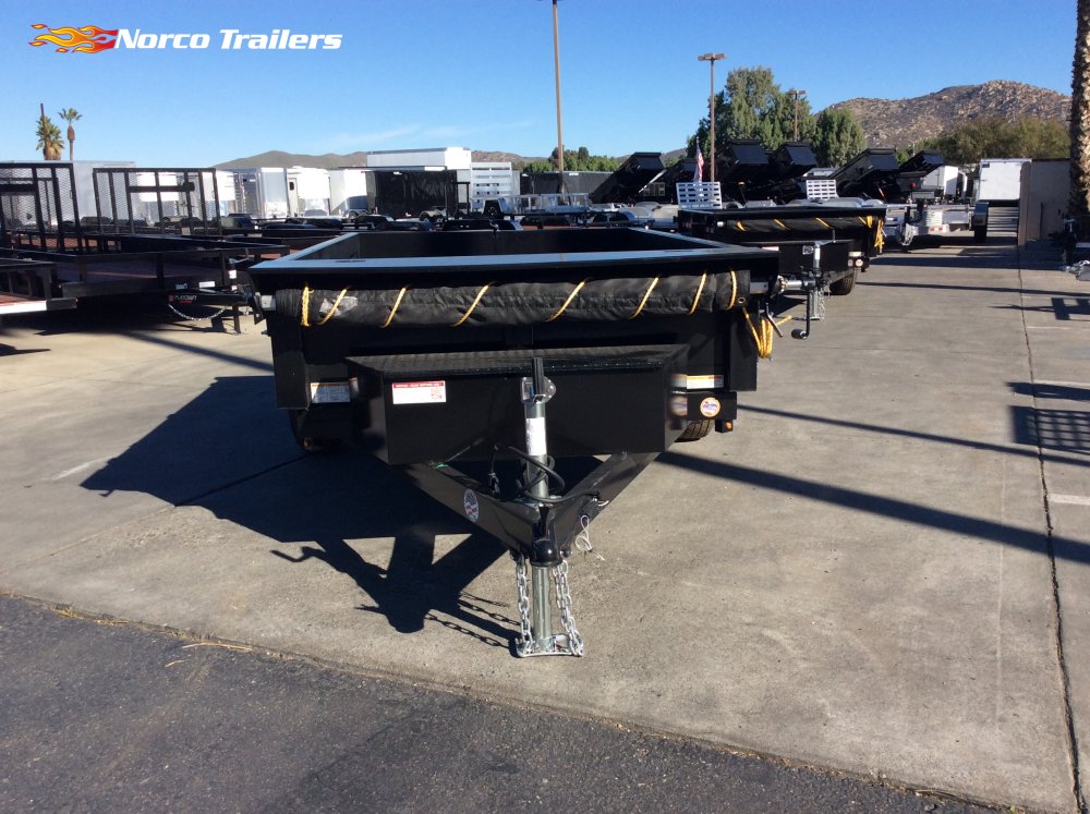 2025 Sure-Trac 5' x 8' 5K 24" sides Dump trailer