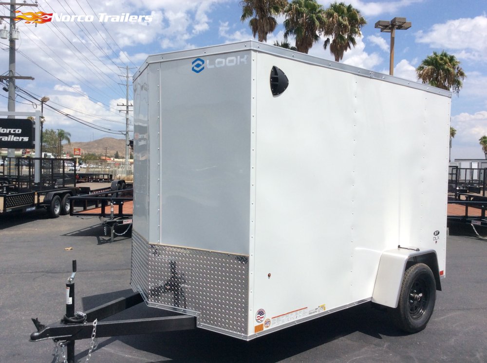 2027 Look 6' x 10' ST DLX Enclosed Cargo trailer