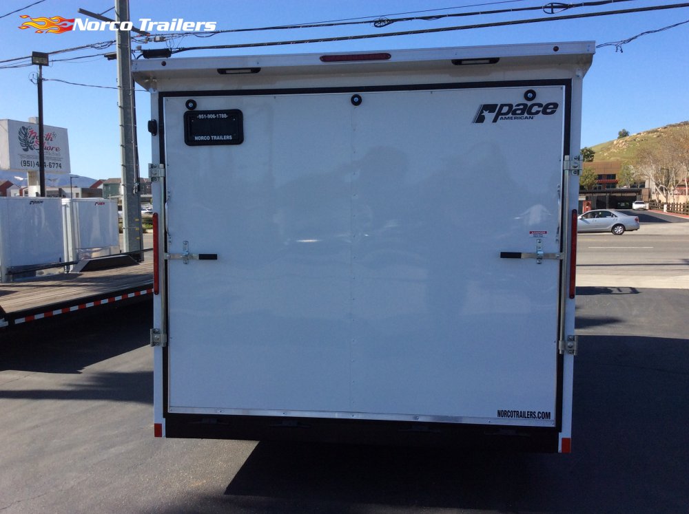 2026 Pace American 8.5' x 16' OB DLX Enclosed Cargo trailer
