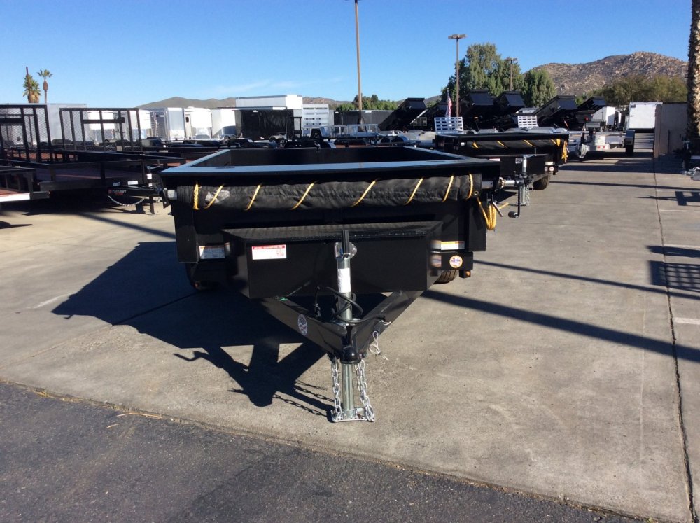 2025 Sure-Trac 5' x 8' 5K 24" sides Dump trailer