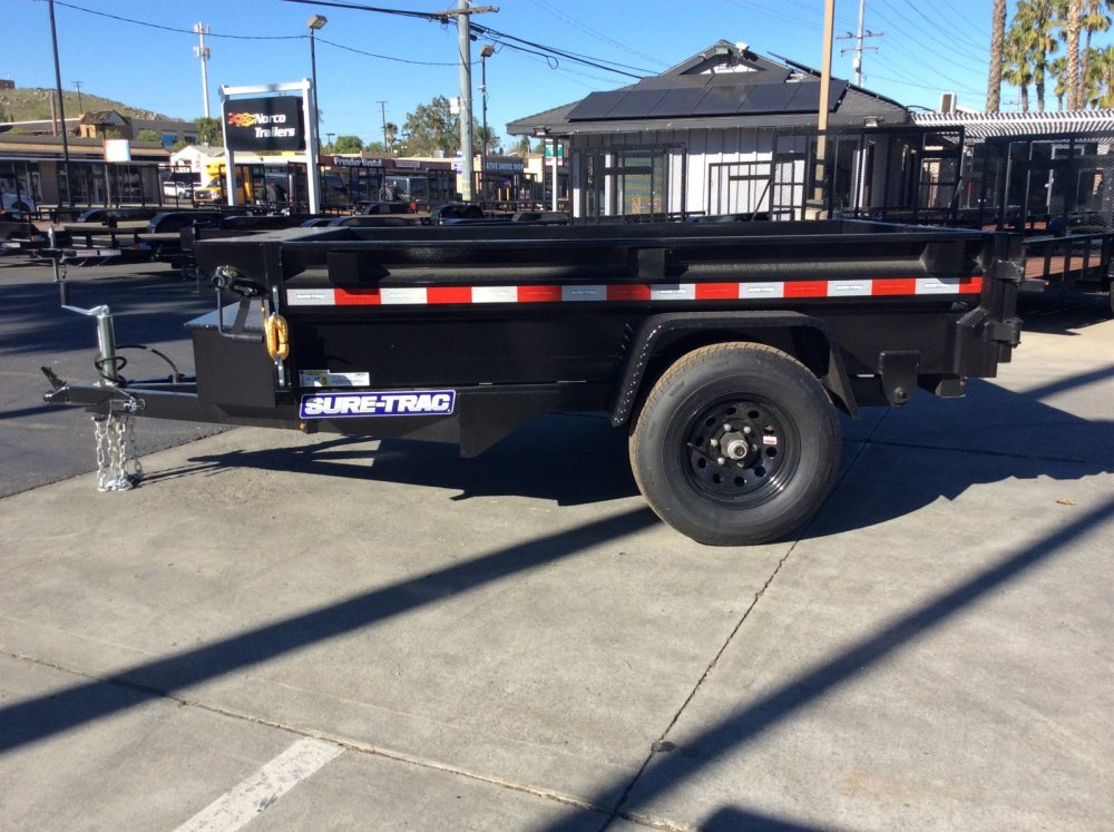 2025 Sure-Trac 5' x 8' 5K 24" sides Dump trailer