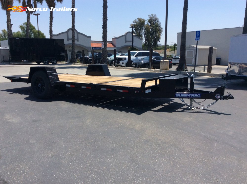 2025 Sure-Trac 78" x 16' TILT Equipment trailer
