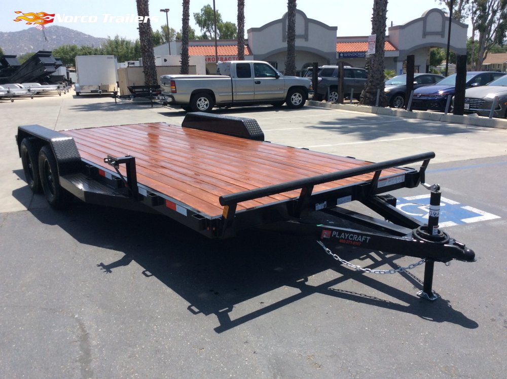 2025 Sun Country 83" x 18' 7K CAR HAULER Flatbed trailer