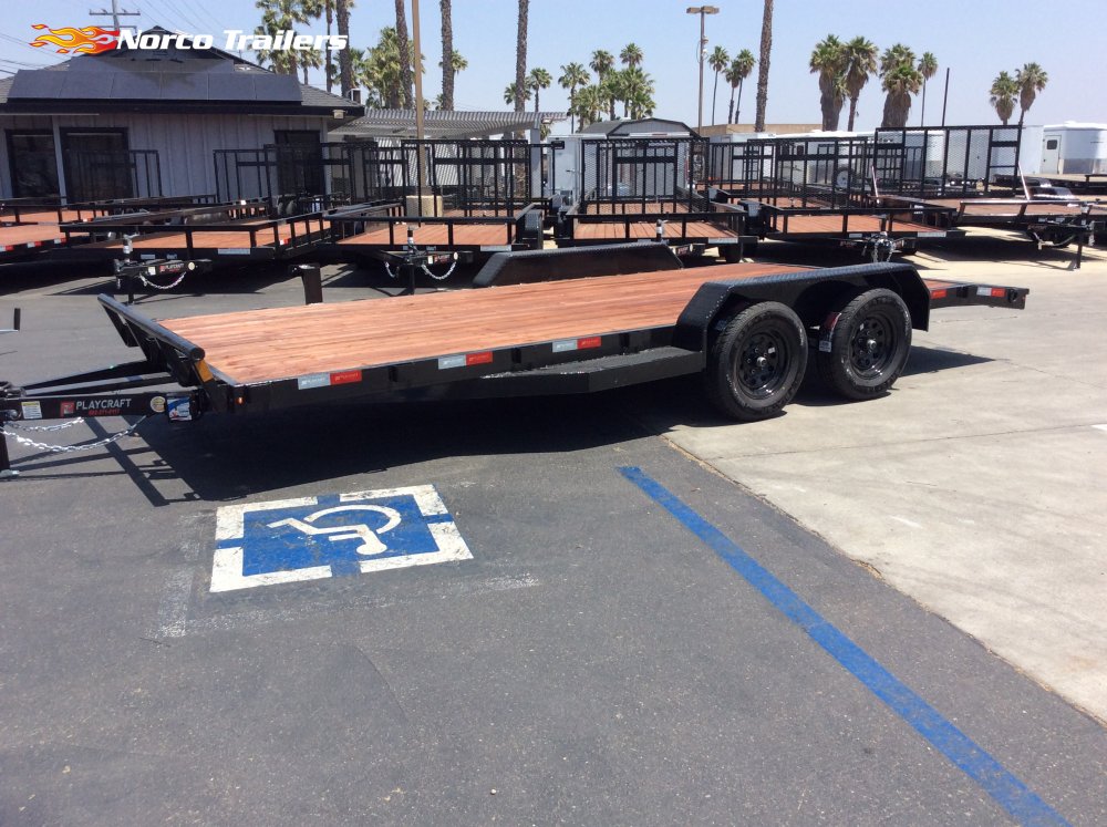 2025 Sun Country 83" x 18' 7K CAR HAULER Flatbed trailer