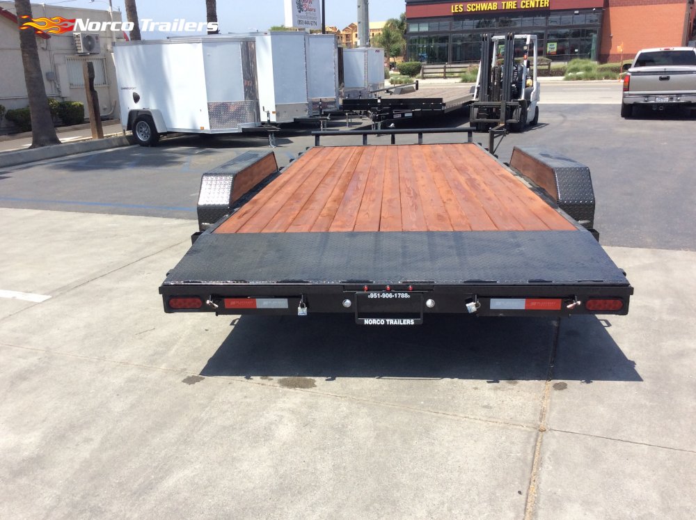 2025 Sun Country 83" x 18' 7K CAR HAULER Flatbed trailer