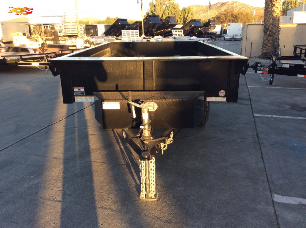 2025 Sure-Trac 6' x 10' 10K 24" SIDES Dump trailer