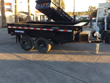 2025 Sure-Trac 6' x 10' 10K 24" SIDES Dump trailer