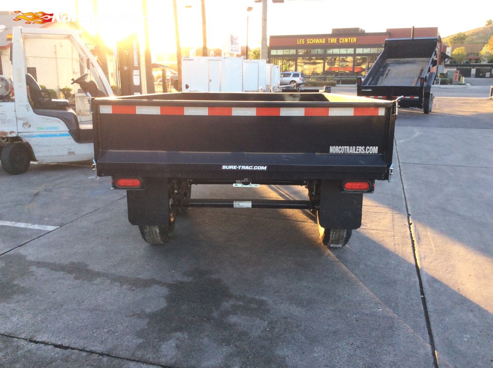 2025 Sure-Trac 6' x 10' 10K 24" SIDES Dump trailer