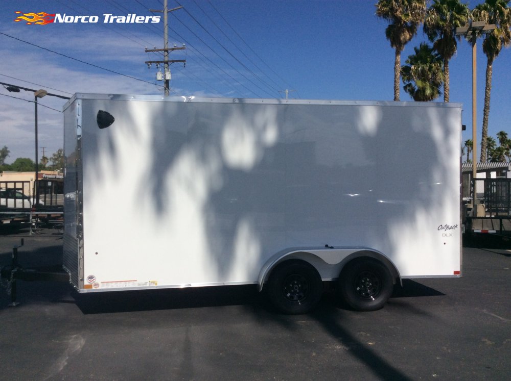 2027 Pace American 7' x 14' OB DLX Enclosed Cargo trailer