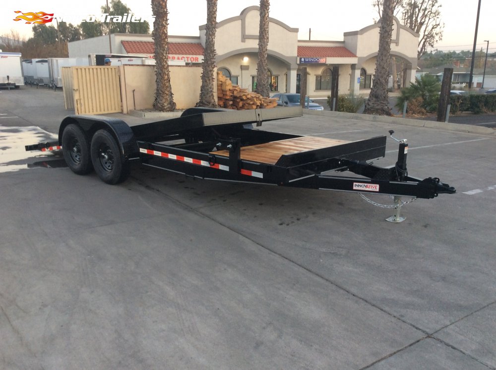 2025 Innovative Trailer Mfg. 82" x 20' Tilt Deck 14K Car Hauler Flatbed Equipment Trailer