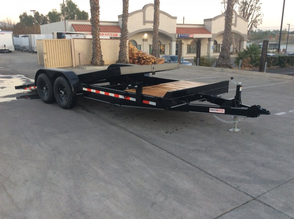 2025 Innovative Trailer Mfg. 82" x 20' Tilt Deck 14K Car Hauler Flatbed Equipment Trailer