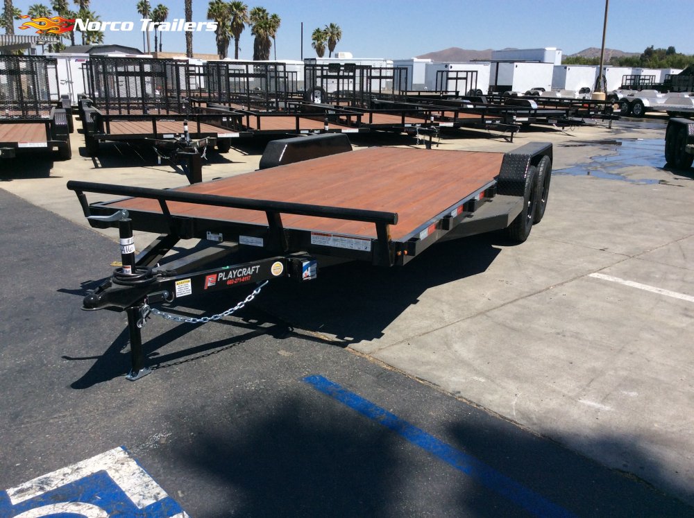 2025 Sun Country 83" x 18' 7K CAR HAULER Flatbed trailer