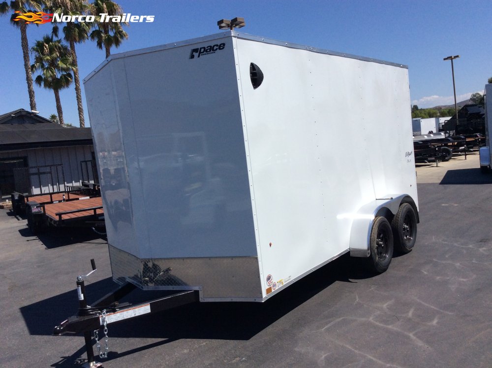 2026 Pace American Outback DLX 7' x 14' Enclosed Cargo Trailer