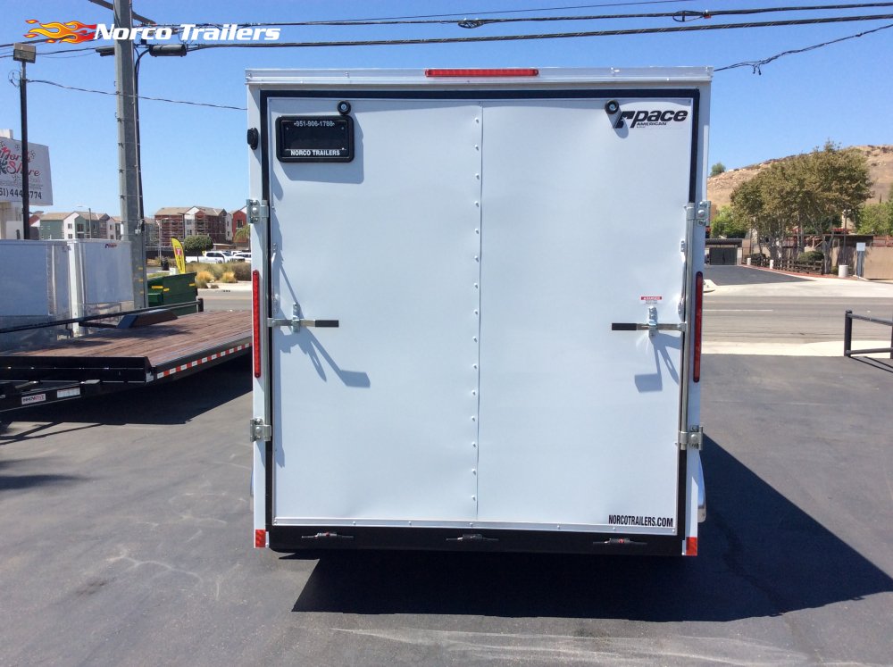 2026 Pace American Outback DLX 7' x 14' Enclosed Cargo Trailer