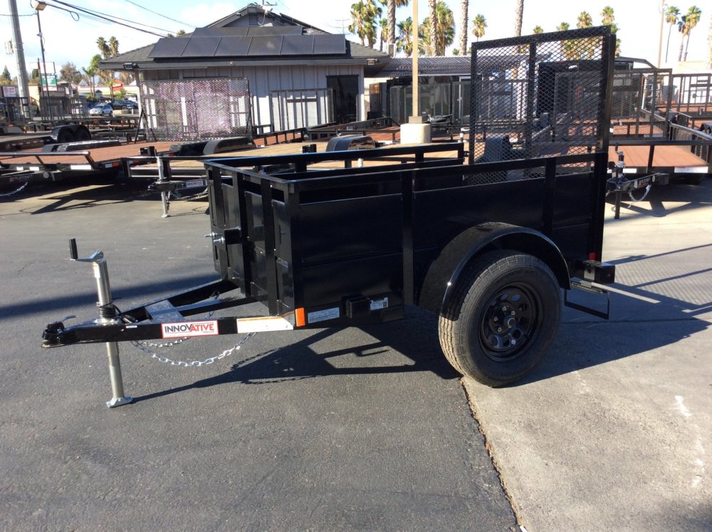 2026 Innovative Trailer Mfg 4' x 6' UTILITY Landscape trailer