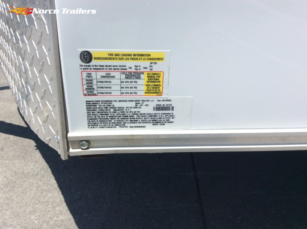 Used 2016 Haulmark 6' x 12' Passport Enclosed Cargo trailer