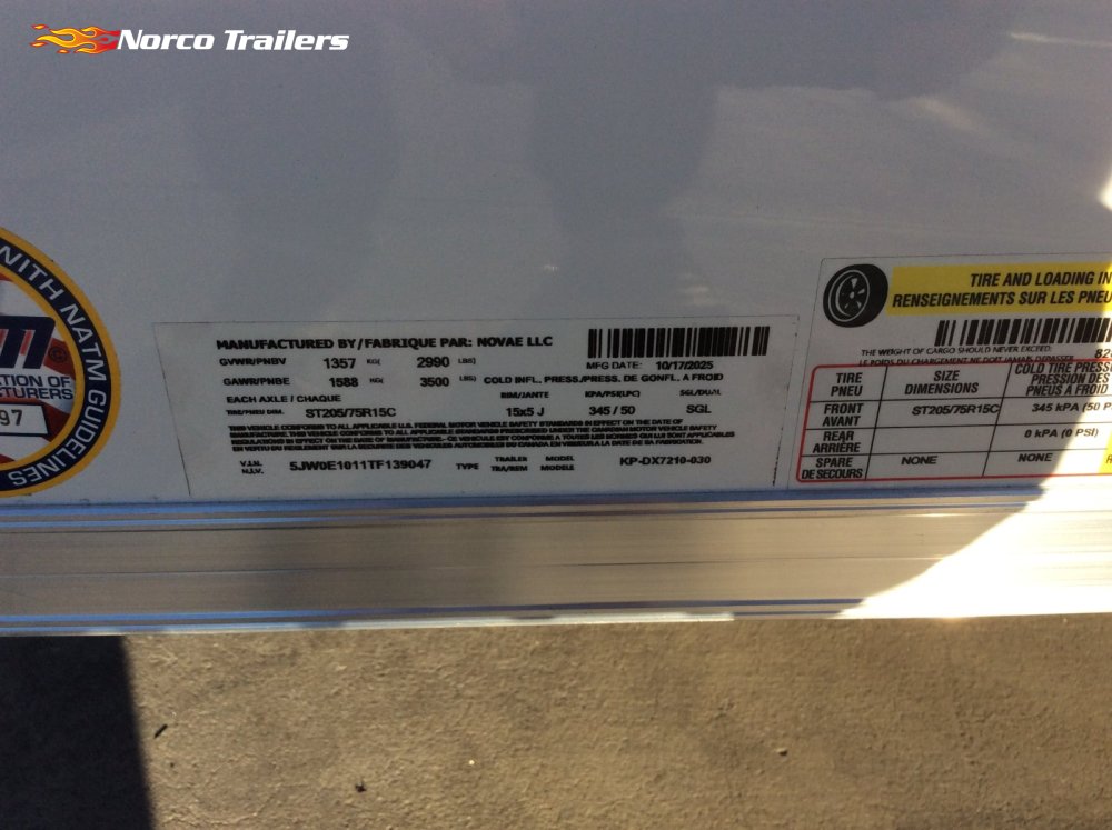 2026 Pace American 6' x 10' OB DLX Enclosed Cargo trailer