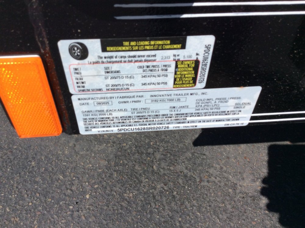 2025 Innovative Trailer Mfg 83" x 16' Car Hauler Car/Racing trailer