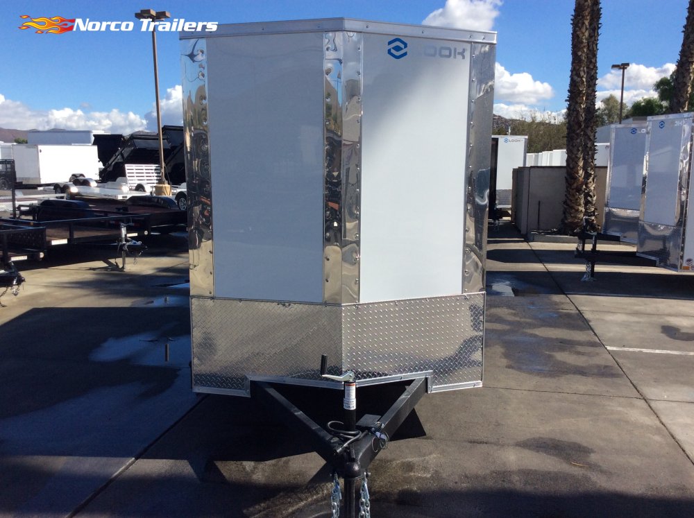 2027 Look 6' x 12' OB DLX Enclosed Cargo trailer
