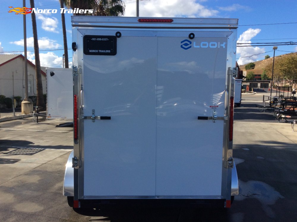 2027 Look 6' x 12' OB DLX Enclosed Cargo trailer