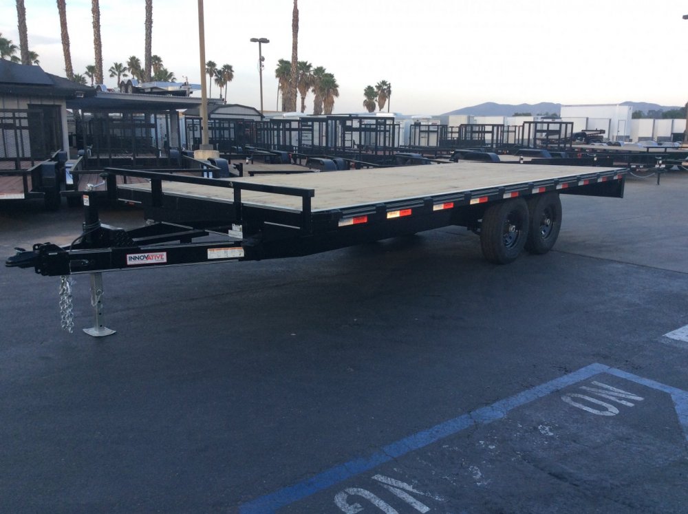 2025 Innovative Trailer Mfg. Heavy Duty Deckover 102" x 20' 14k Flatbed Trailer