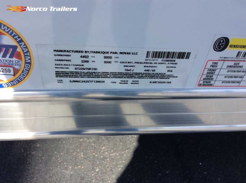 2026 Look 8.5' x 24' VISION Car/Racing trailer